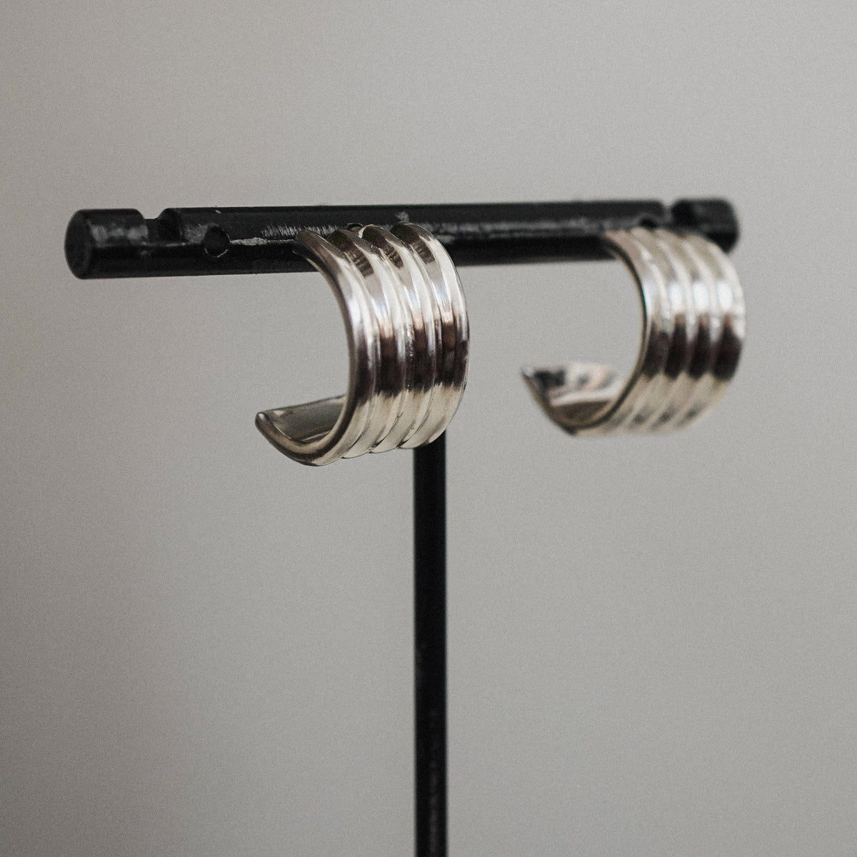Thick Hoops Earrings