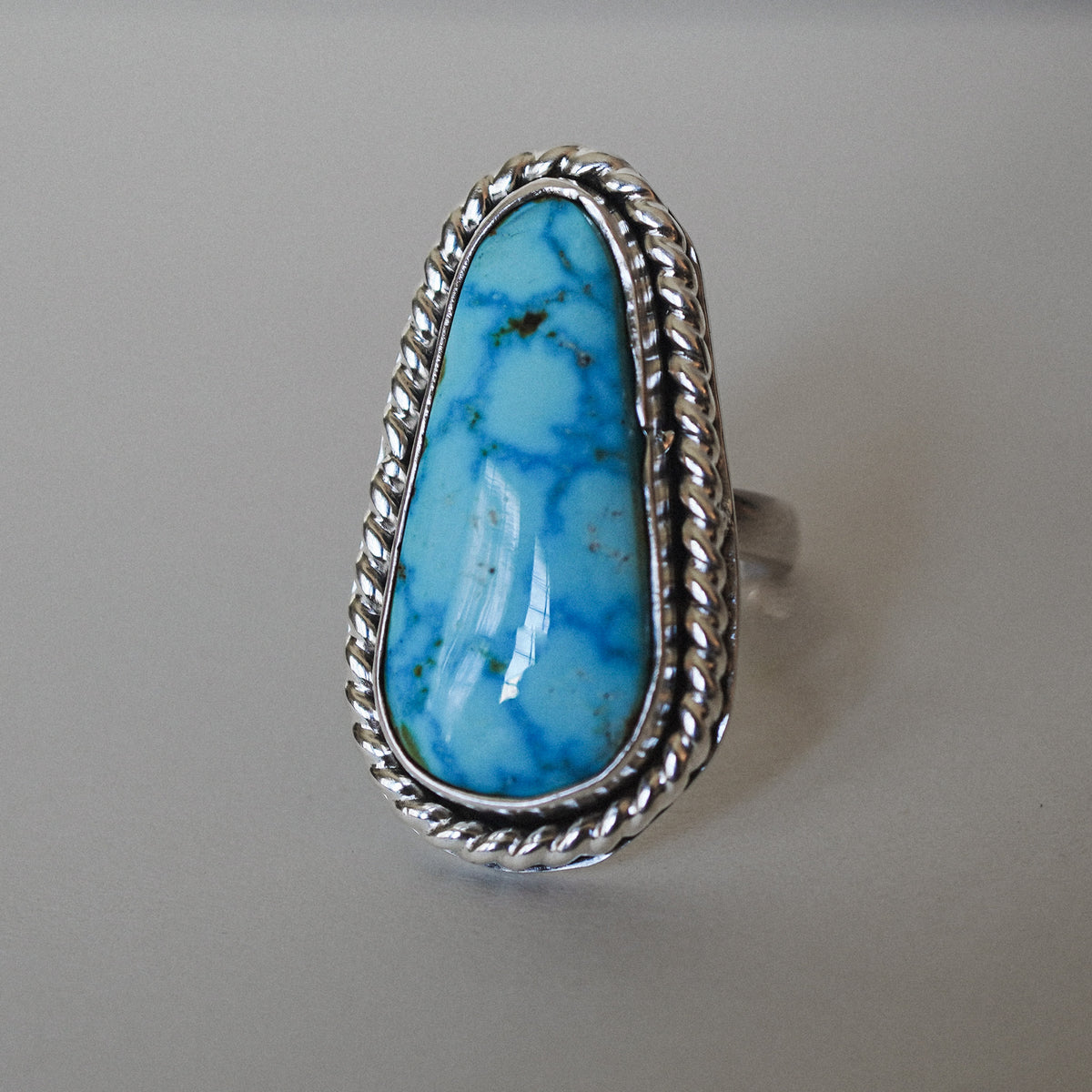 Kingman Turquoise Ring
