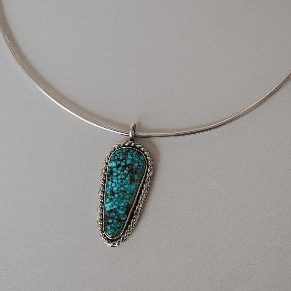 Kingman Turquoise Collar Necklace
